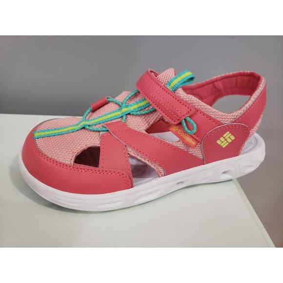 NEW Columbia Youth Techsun Sandal Strap Hook & Loop Toe Hiking Walking BIG KID 6 - Picture 4 of 7